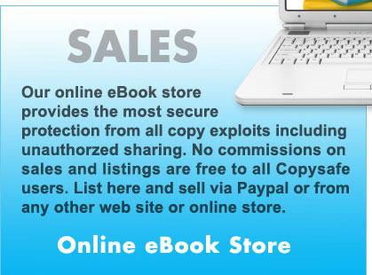 sell copy protected ebooks online - no commissions