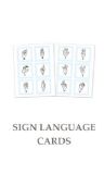 Sign Language Cards