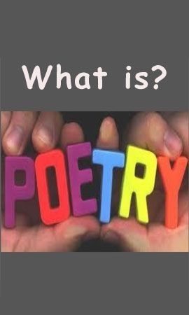 What is poetry?