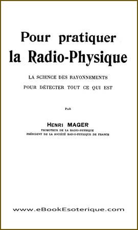 MAGER - Pratiquer le Radio-physique