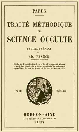 PAPUS - Traite Methodique de Science Occulte-T2