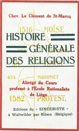 LECLEMENT - Histoire Generale des Religions