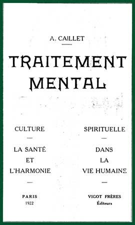 CAILLET - Traitement Mental