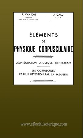 VANSON - Elements de Physique Corpusculaire