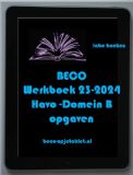 Examentraining Beco Havo 2023-2024 Domein B opgave