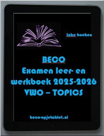 Examenleer- en werkboek XL VWO Beco2025-2026