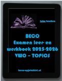 Examen leer - en werkboek Beco XL VWO 2025-2026